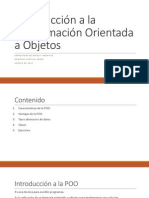 1 - Introducción A La Programación Orientada A Objetos en C++