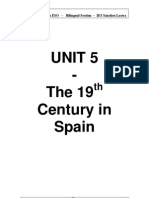 UNIT 5 The 19th Century in Spain