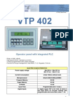 Hoja Tecnica PLC'S VTP 402