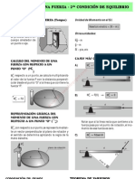 Momento de Una Fuerza-Segunda Condición de Equilibrio