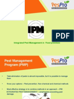 Integrated Pest Management in Food Premises