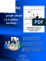 Running Effective Meetings Presentation