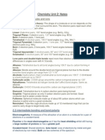 Edexcel Chemistry Unit 2 Revision Notes