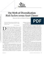 The Myth of Diversification S Page