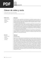 Cancer de Colon y Recto