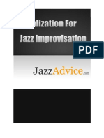 Visualization For Jazz Improvisation