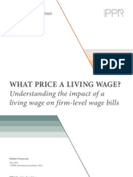 What Price A Living Wage? Understanding The Impact of A Living Wage On Firm-Level Wage Bills