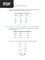 El Subjuntivo Ejercicios