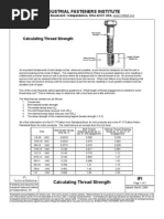 Engineering - Bulletin - Calculating Thread Strength