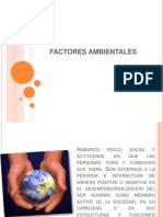 Factores Ambientales y Ecosistemas