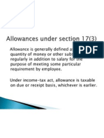 Sallary Allowance