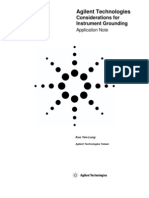 Agilent Technologies: Considerations For Instrument Grounding