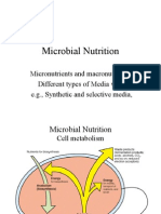 Microbial Nutrition