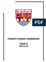 Year 8 Parental Handbook 201112