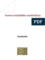 Aceros Inoxidables Austeníticos