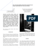 Arcing Fault Current and The Criteria For Setting Ground Fault Relays in Solidly-Grounded Low Voltage Systems