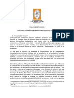 Guía Elaboración de Trabajos Escritos Facultad de Teología