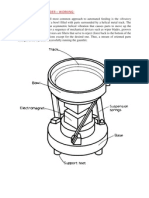 Vibratory Bowl Feeder - Working