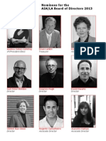 2013 AIA - LA Board of Directors - Candidate Headshots