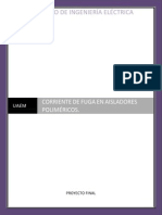 Corriente de Fuga en Aisladores Polimericos