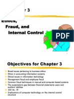 Ethics, Fraud, and Internal Control