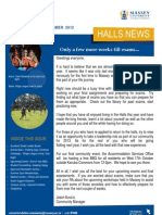 Halls News Issue Six 2012