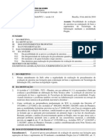 Nota Tecnica TCU - Exigencia de Amostras