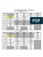 Horario 2º GS Curso 12 - 13