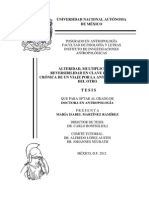 Martínez-Alteridad, Multiplicidad y Reversibilidad en Clave Rarámuri. Crónica de Un Viaje Por La Antropología Del Otro