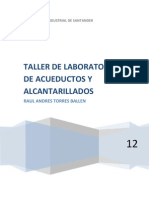 Taller de Laboratorio de Acueductos y Alcantarillados