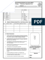 FTR Therapy: Preliminary Registration Form (English)