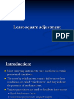 Least Square Adjustment