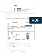 Convection Heat Transfer: Reading Problems