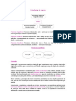 Psicologia 12º Ano - A Mente