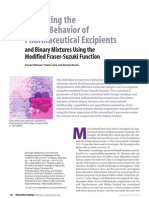 Evaluation of Elastic Behavior of Pharmaceutical Excipients