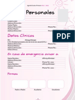 Agenda Zubiria Primaria 2012