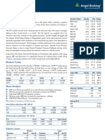 Market Outlook Market Outlook: Dealer's Diary