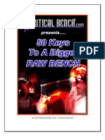 50 Keys To A Bigger Bench