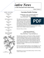 September - October 2005 Native News Maryland Native Plant Society