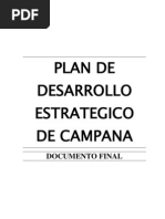 PLAN ESTRATEGICO Documento Final Campana