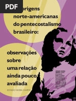 As Origens Norte-Americanas Do Pentecostalismo Brasileiro