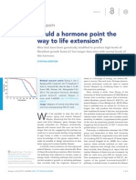 Could A Hormone Point The Way To Life Extension?