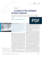 New Twists in The Unfolded Protein Response: Cell Biology