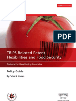 Trips Related Patent Flexibilities and Food Security