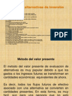 Análisis de Alternativas de Inversión Uni 3