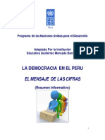 La Democracia en El Peru para Scrib