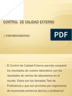 Control de Calidad Externo