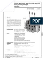 Hawe Prop Dir Spool Valve PSL, PSM, PSV