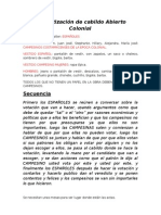 Dramatización de Cabildo Abierto Colonial