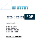 Earthquake Case Study